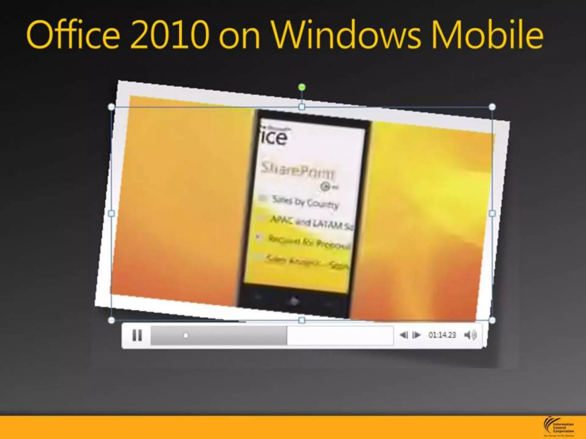 Office 2010 on Windows Mobile