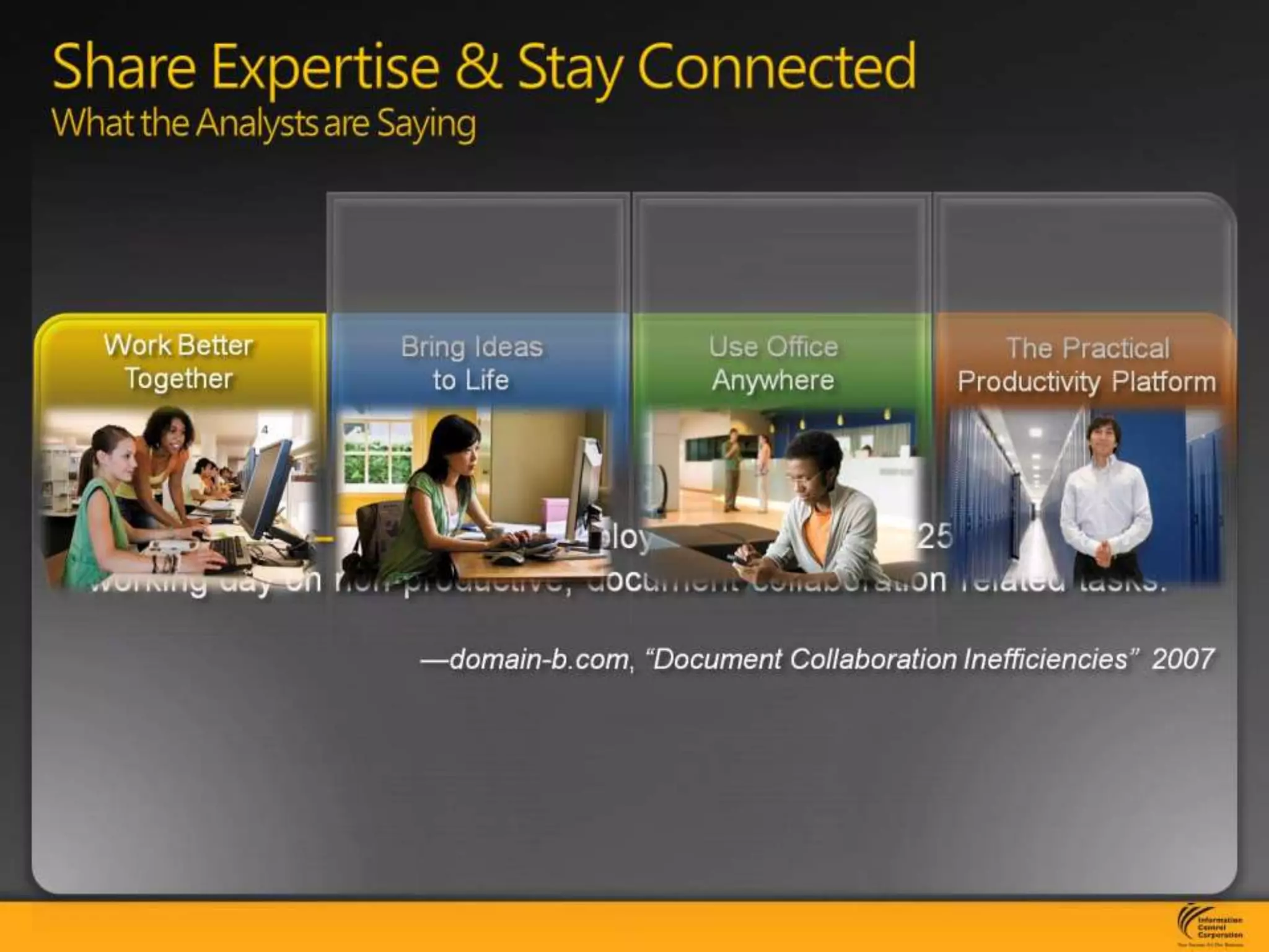 Share Expertise & Stay ConnectedWhat the Analysts are Saying