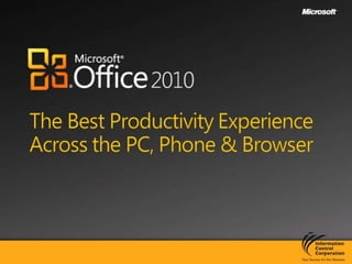 The Best Productivity Experience Across the PC, Phone & Browser 