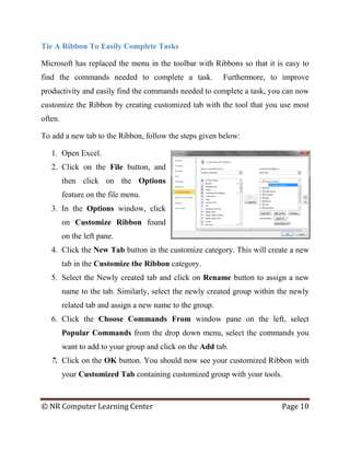 Office 2019 tips & tricks | PDF