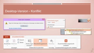 Desktop-Version - Konflikt
 