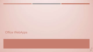Office WebApps
 