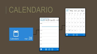 CALENDARIO
 