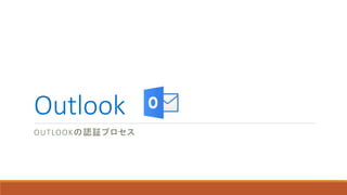 Outlook
OUTLOOKの認証プロセス
 