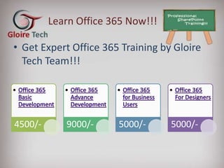 What is Office 365 | Benifits of Office 365 | Learn Office 365 | PPTX