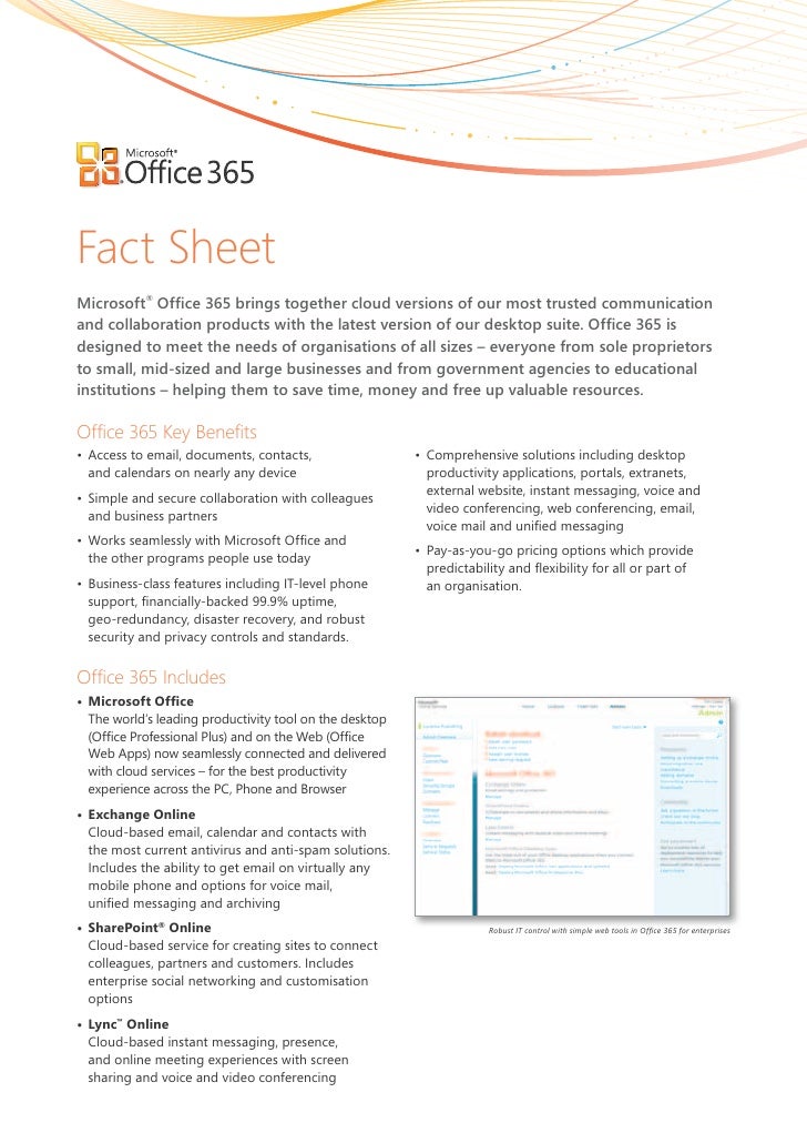 Facts You Need To Know About Microsoft Office 365 Facts You Need To Know About Microsoft Office 365