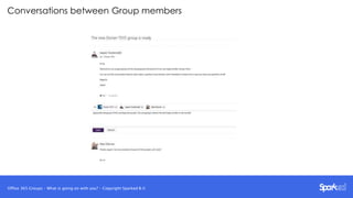 Titel – Copyright Sparked B.V.Office 365 Groups – What is going on with you? – Copyright Sparked B.V.
Add a Group event to...