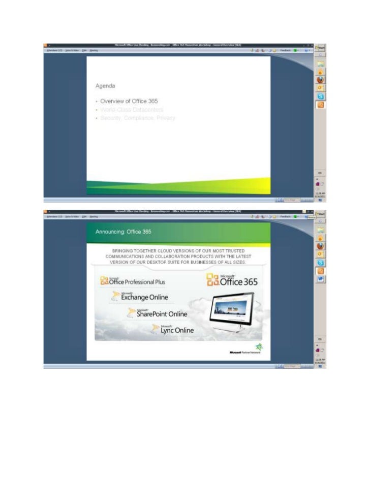 office 365 live meeting office 365 live