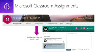 Send email to your
entire class
 