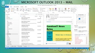 MICROSOFT OUTLOOK 2013 - MAIL 
 