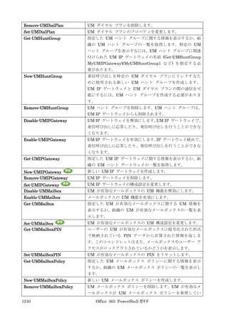 Office 365 PowerShell ガイド