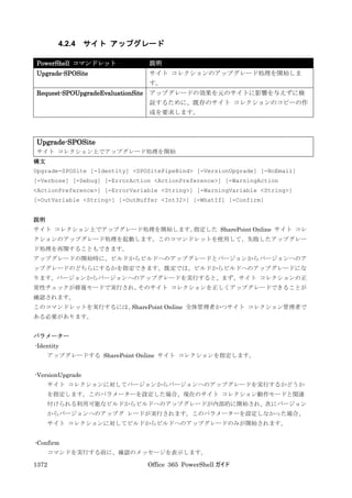 Office 365 PowerShell ガイド