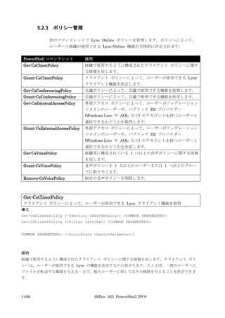 Office 365 PowerShell ガイド