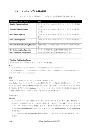 Office 365 PowerShell ガイド