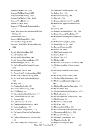 Office 365 PowerShell ガイド