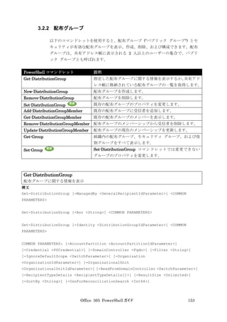 Office 365 PowerShell ガイド