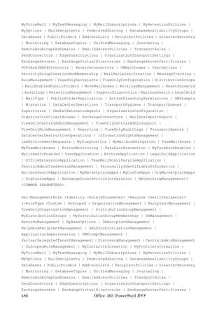 Office 365 PowerShell ガイド