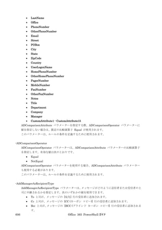 Office 365 PowerShell ガイド