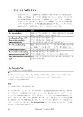 Office 365 PowerShell ガイド
