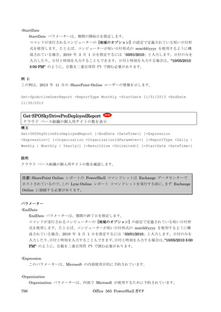Office 365 PowerShell ガイド