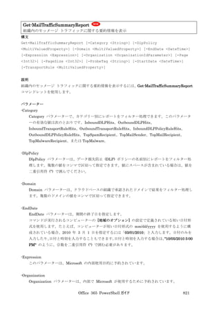 Office 365 PowerShell ガイド