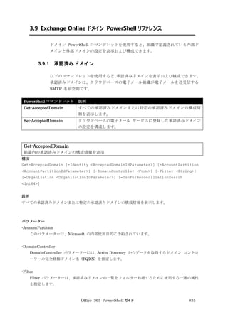 Office 365 PowerShell ガイド