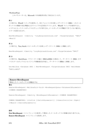 Office 365 PowerShell ガイド