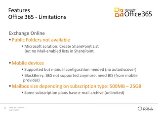 Share documents, task lists, and schedules to keep workgroups in synch with Teamsites