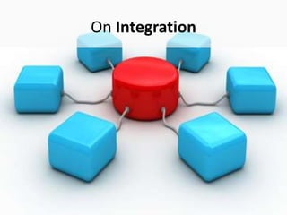 On Integration




#o365redmond @RHarbridge
 