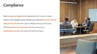 Office 365 Security And Compliance | PPTX