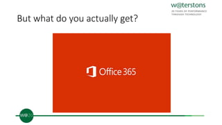 But what do you actually get?
 