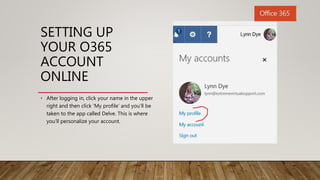 Office365 training - for the Beginner | PPTX