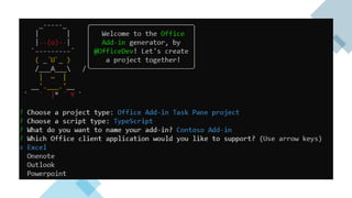 Office Js Add In Office Add-in development using JavaScript | PPT