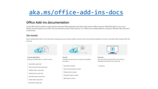 aka.ms/office-add-ins-docs
 