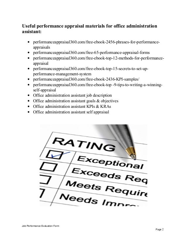 evaluation office