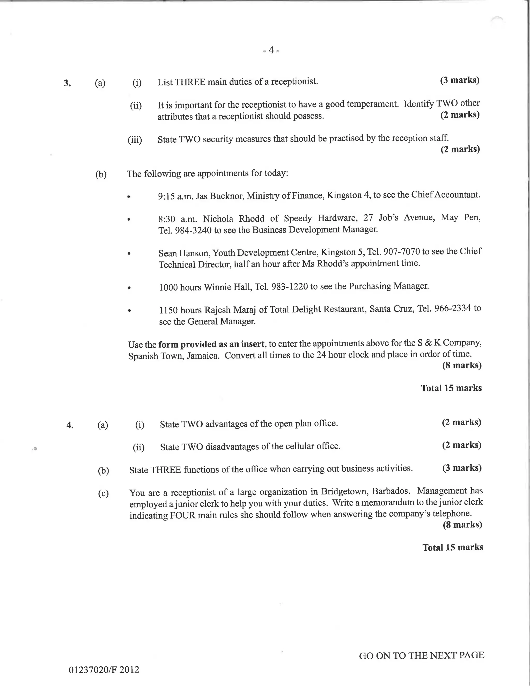 Office administration p2