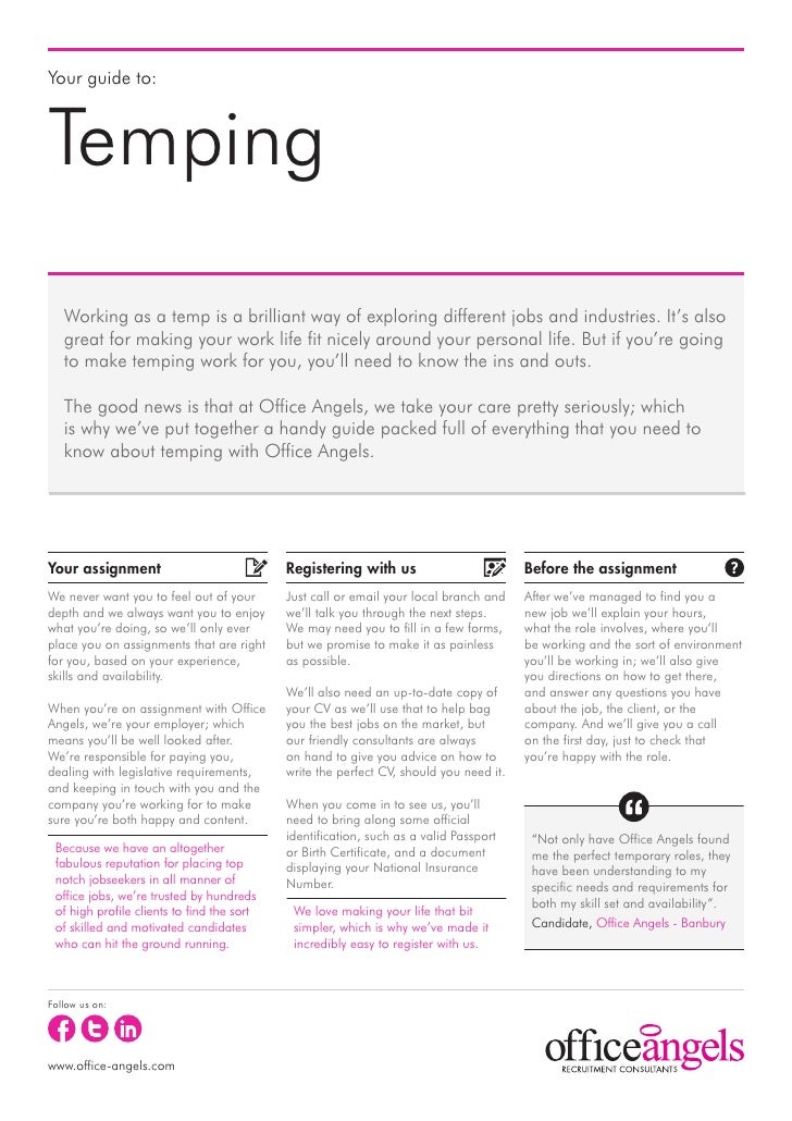 your guide totemping working as a temp is a brilliant way of exploring different