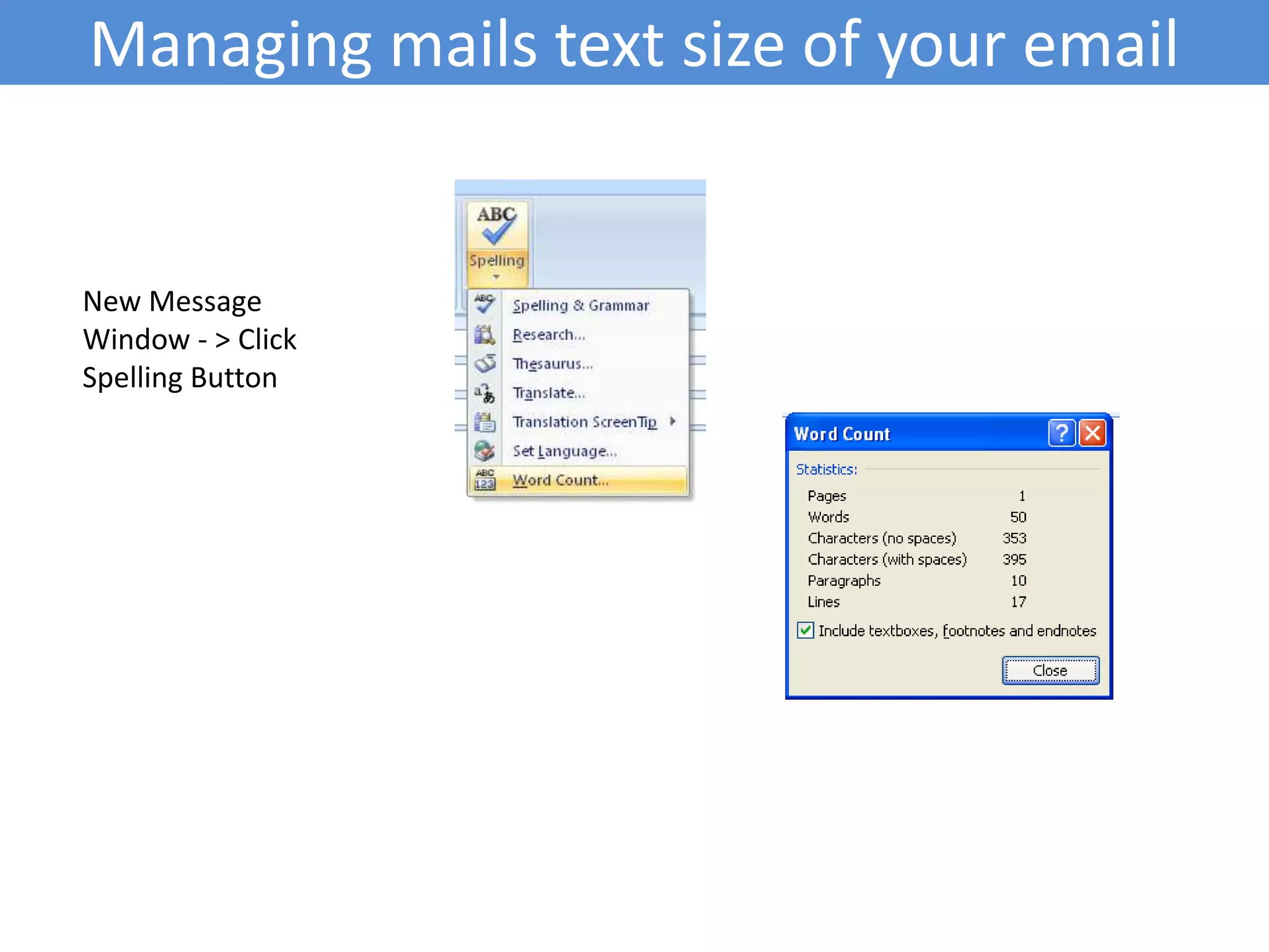 Managing Inbox spaceSetting up folders on local  diskSetting up Folders at server