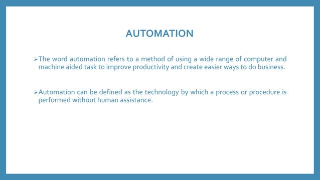 Office Automation System (OAS) | PPTX