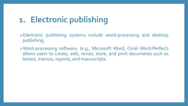 Office Automation System (OAS) | PPTX