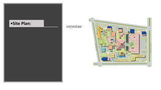 •Site Plan:
 