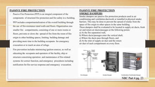 Fire safety in Office building Literature, net and live case study | PPTX