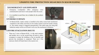 Fire safety in Office building Literature, net and live case study | PPTX