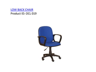 Damro Office Chair (Collection 1) | PPT