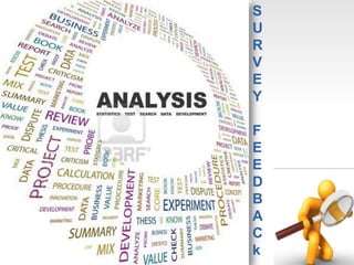 S
U
R
V
E
Y
F
E
E
D
B
A
C
k
 