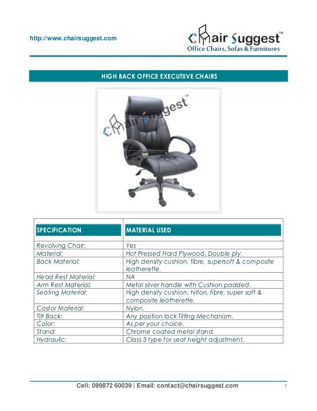 office chairs manufacturers in