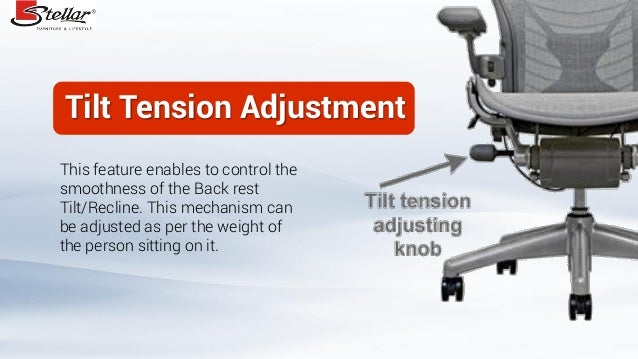tilt tension control