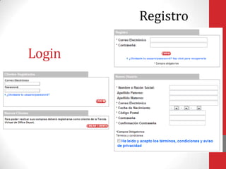 Registro

Login

 