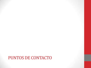 PUNTOS DE CONTACTO

 