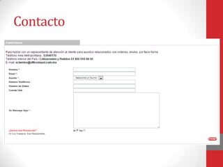 Contacto

 